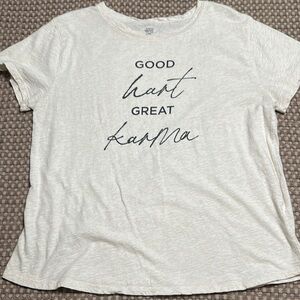 Matilda Jane Cream Relaxed Fit Short Sleeve Tee